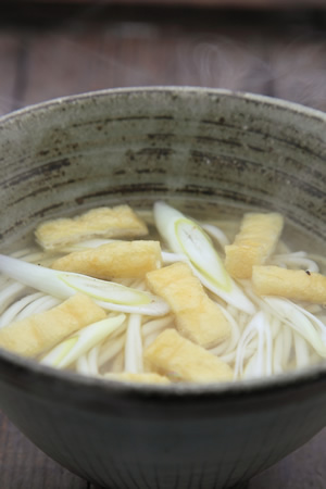 京風たぬきうどん